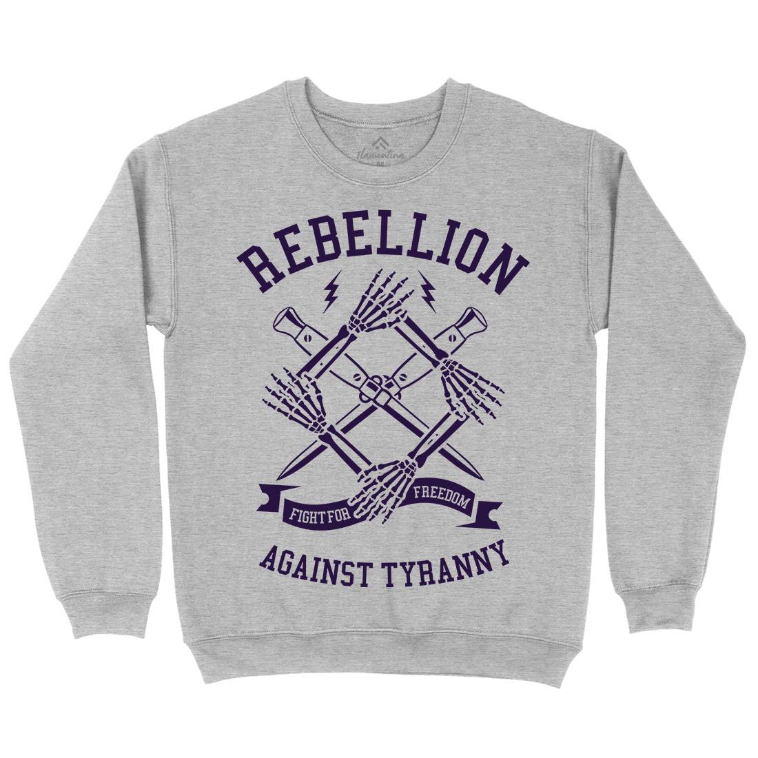 Rebellion Kids Crew Neck Sweatshirt Illuminati A266