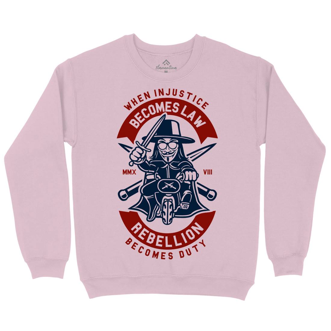 Rebellion Kids Crew Neck Sweatshirt Illuminati A267