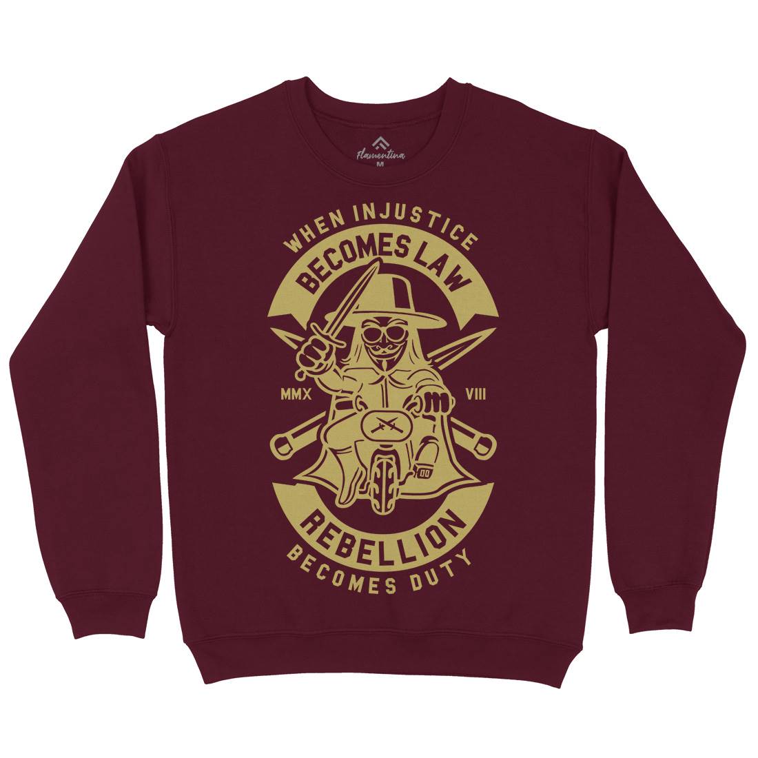Rebellion Kids Crew Neck Sweatshirt Illuminati A267