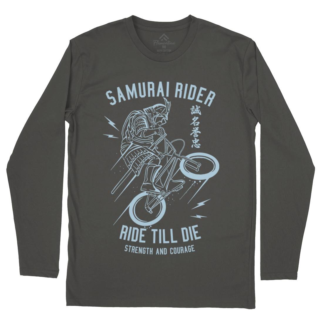 Samurai Rider Mens Long Sleeve T-Shirt Warriors A274