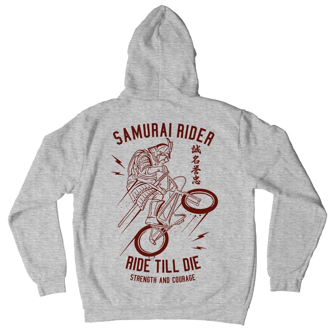 Samurai Rider Kids Crew Neck Hoodie Warriors A274