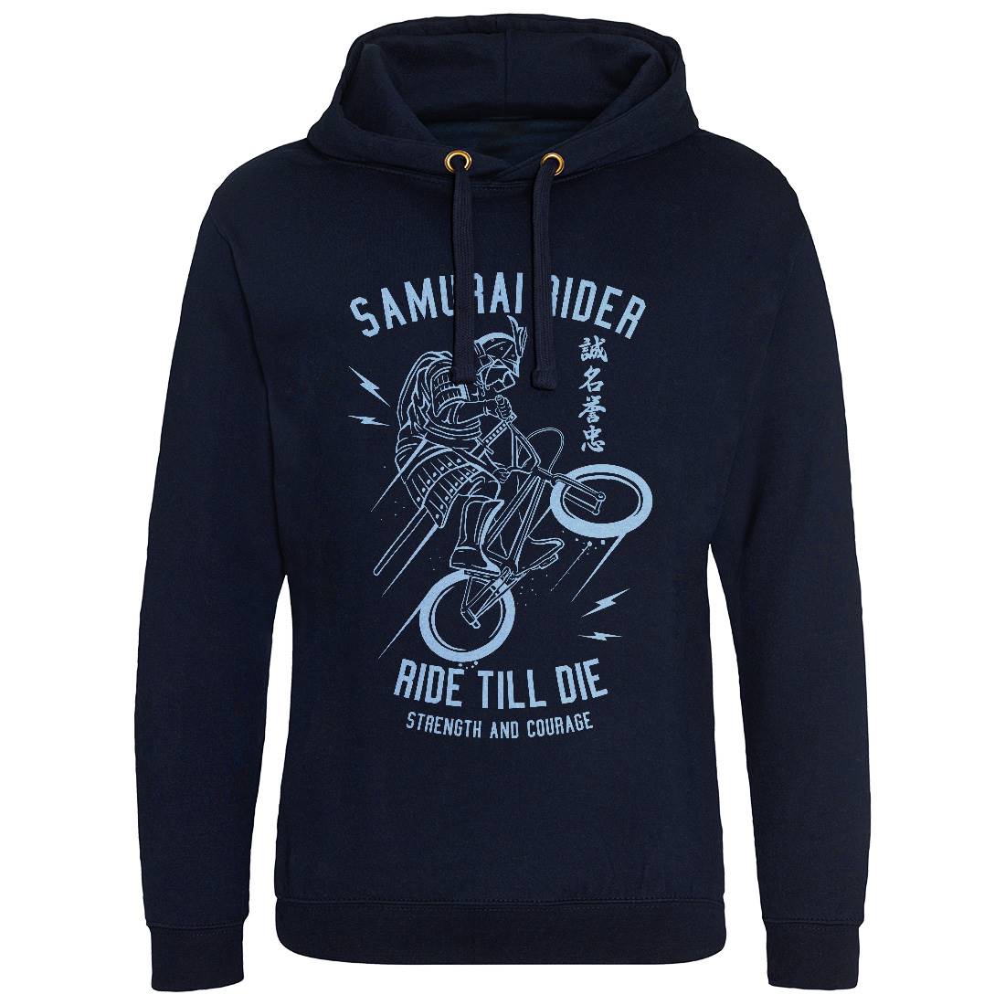 Samurai Rider Mens Hoodie Without Pocket Warriors A274