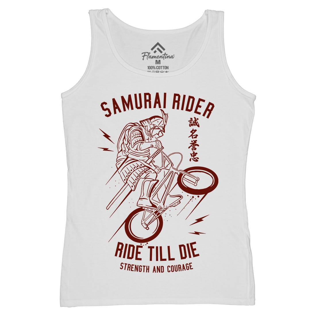 Samurai Rider Womens Organic Tank Top Vest Warriors A274