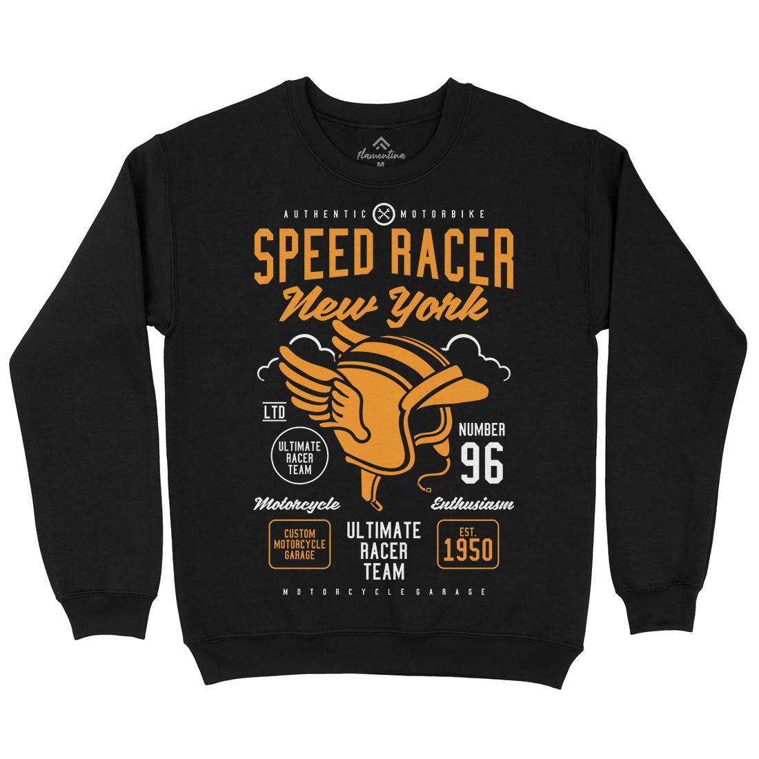 Speed Racer Mens Crew Neck Sweatshirt Motorcycles A281