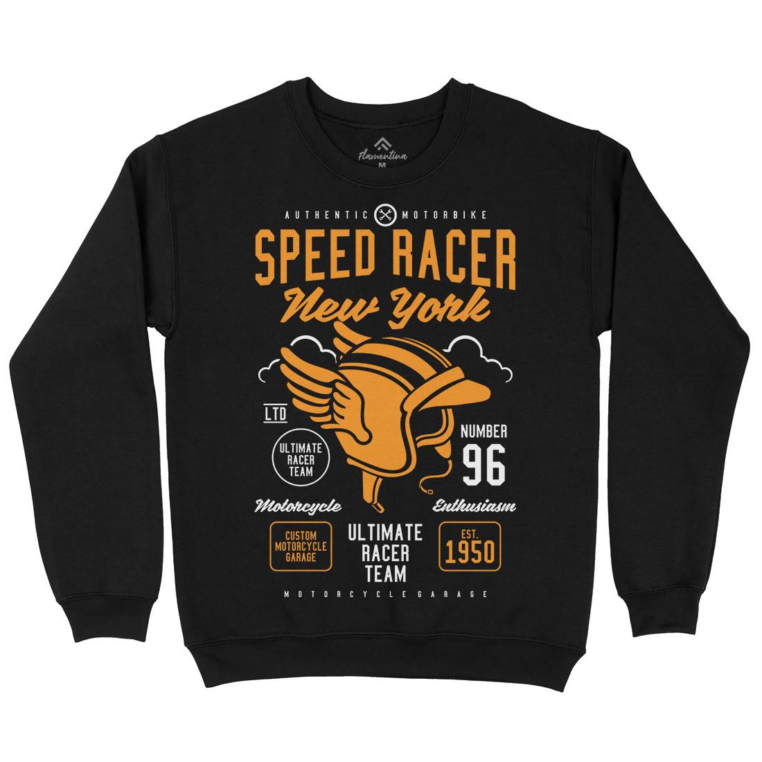Speed Racer Kids Crew Neck Sweatshirt Motorcycles A281