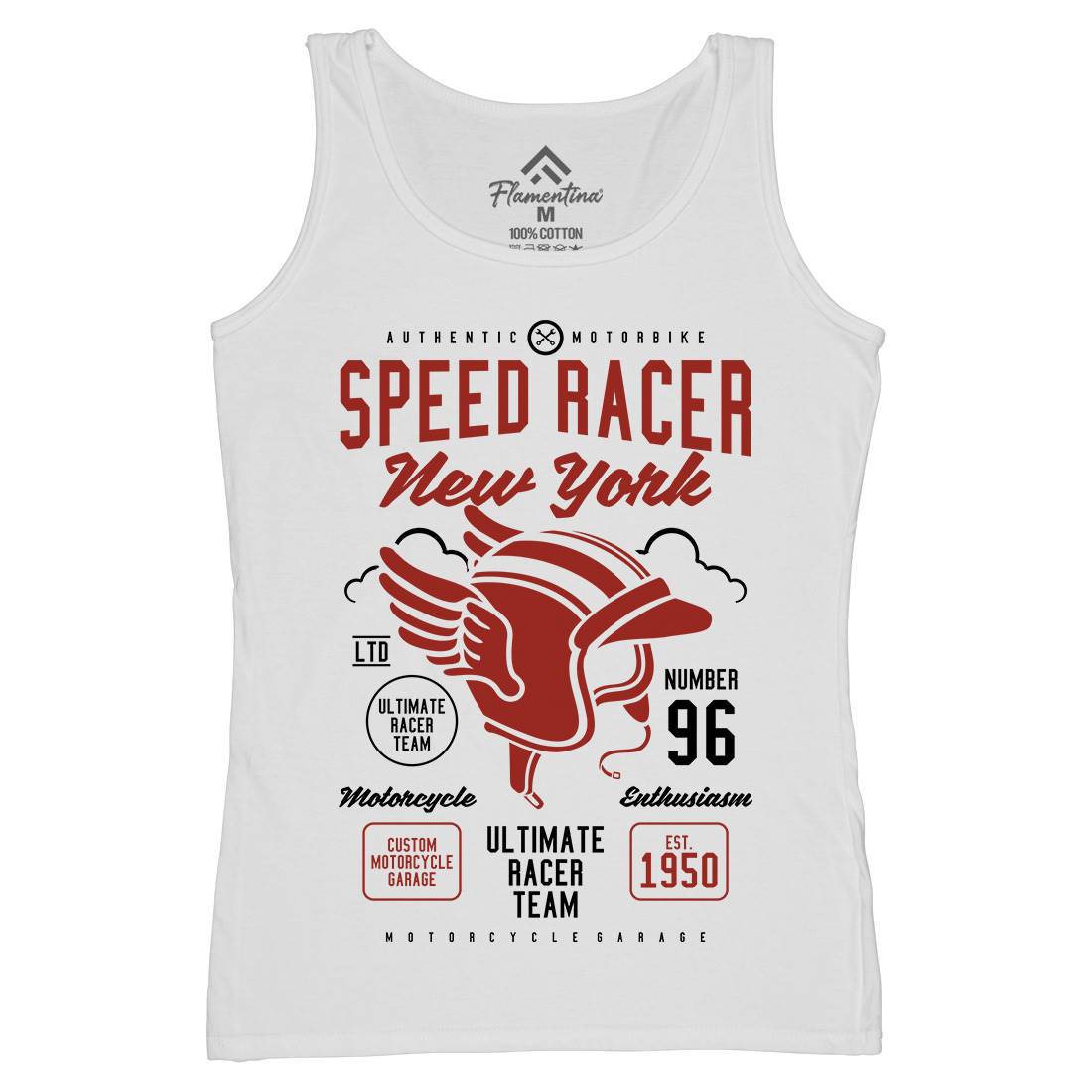 Speed Racer Womens Organic Tank Top Vest Motorcycles A281