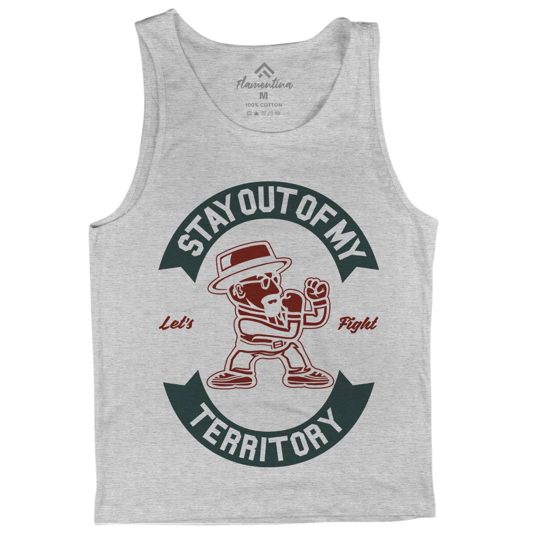 Stay Out Mens Tank Top Vest Retro A284