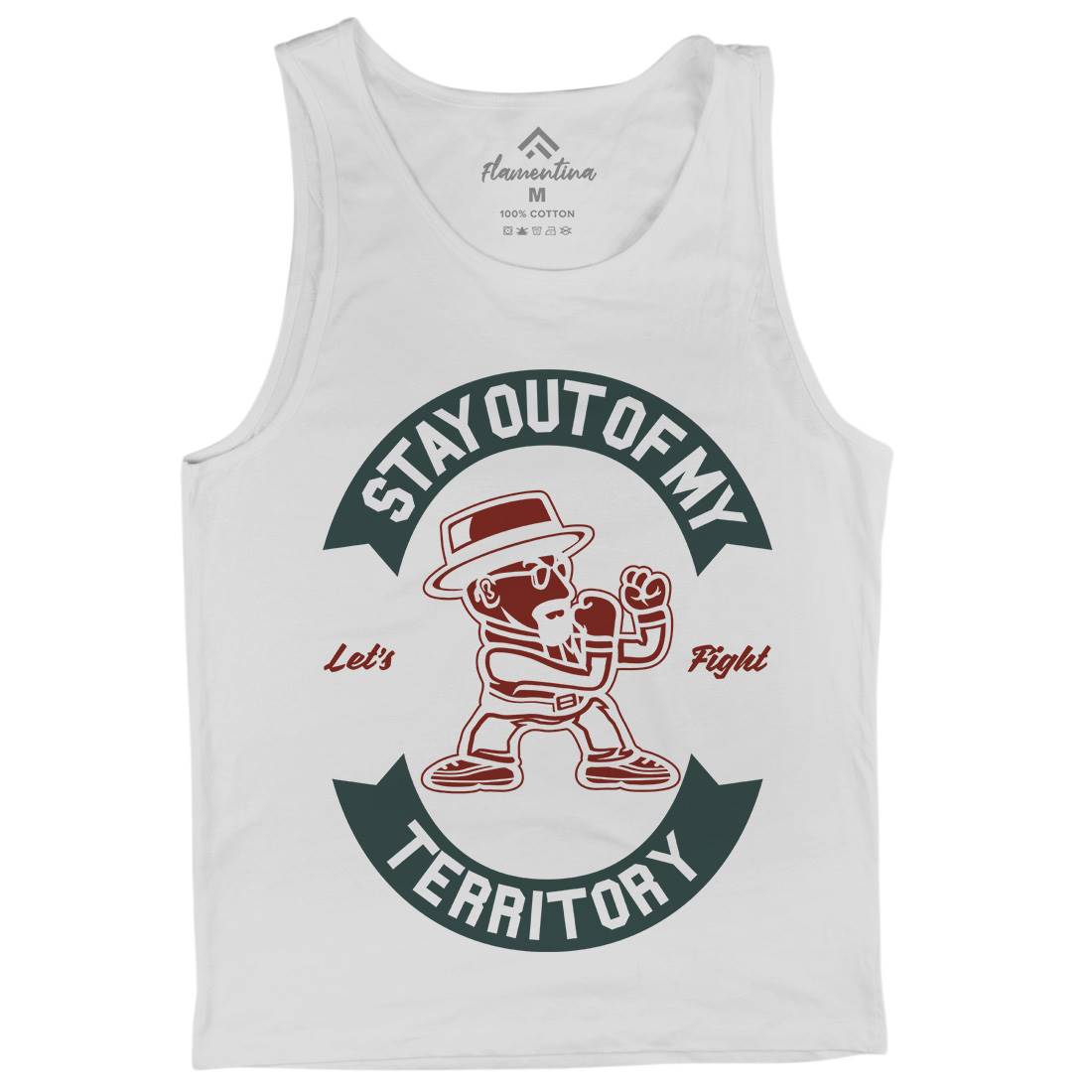 Stay Out Mens Tank Top Vest Retro A284