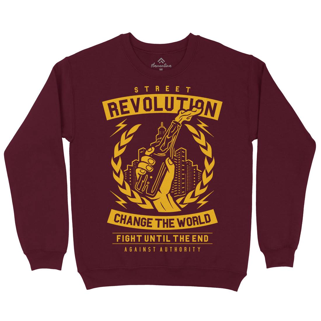 Street Revolution Kids Crew Neck Sweatshirt Quotes A287