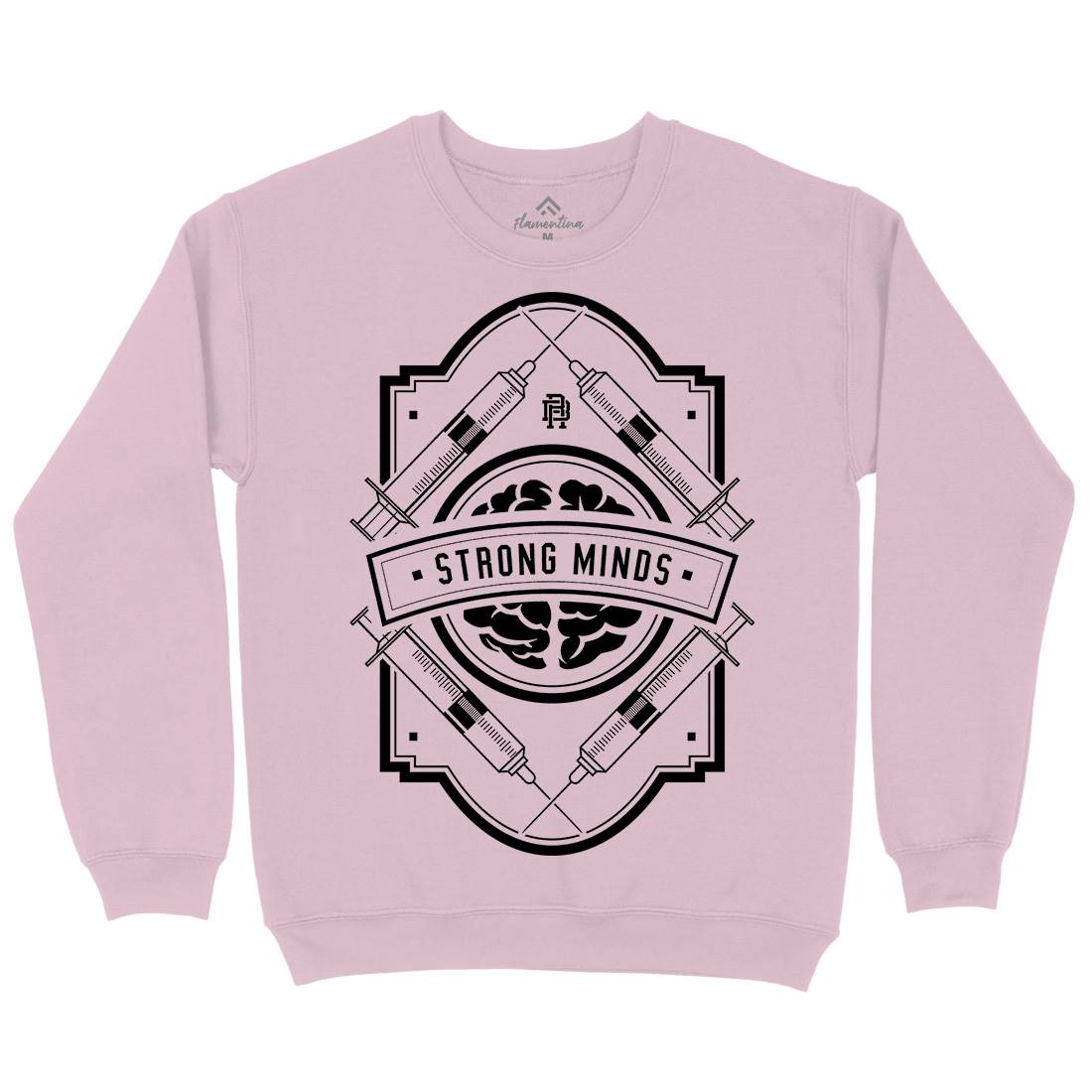 Strong Minds Kids Crew Neck Sweatshirt Quotes A288