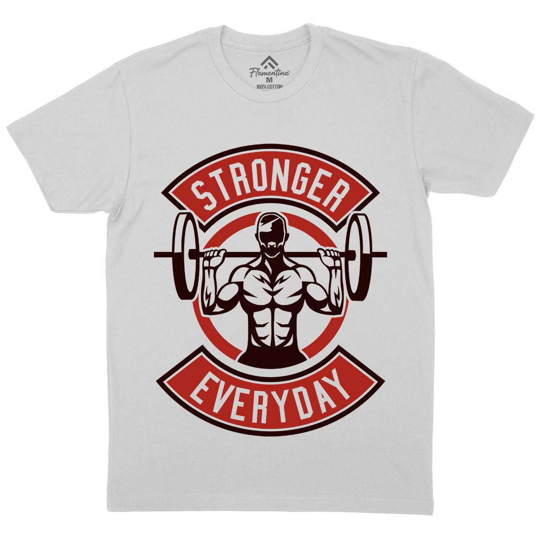 Stronger Everyday Mens Crew Neck T-Shirt Gym A289