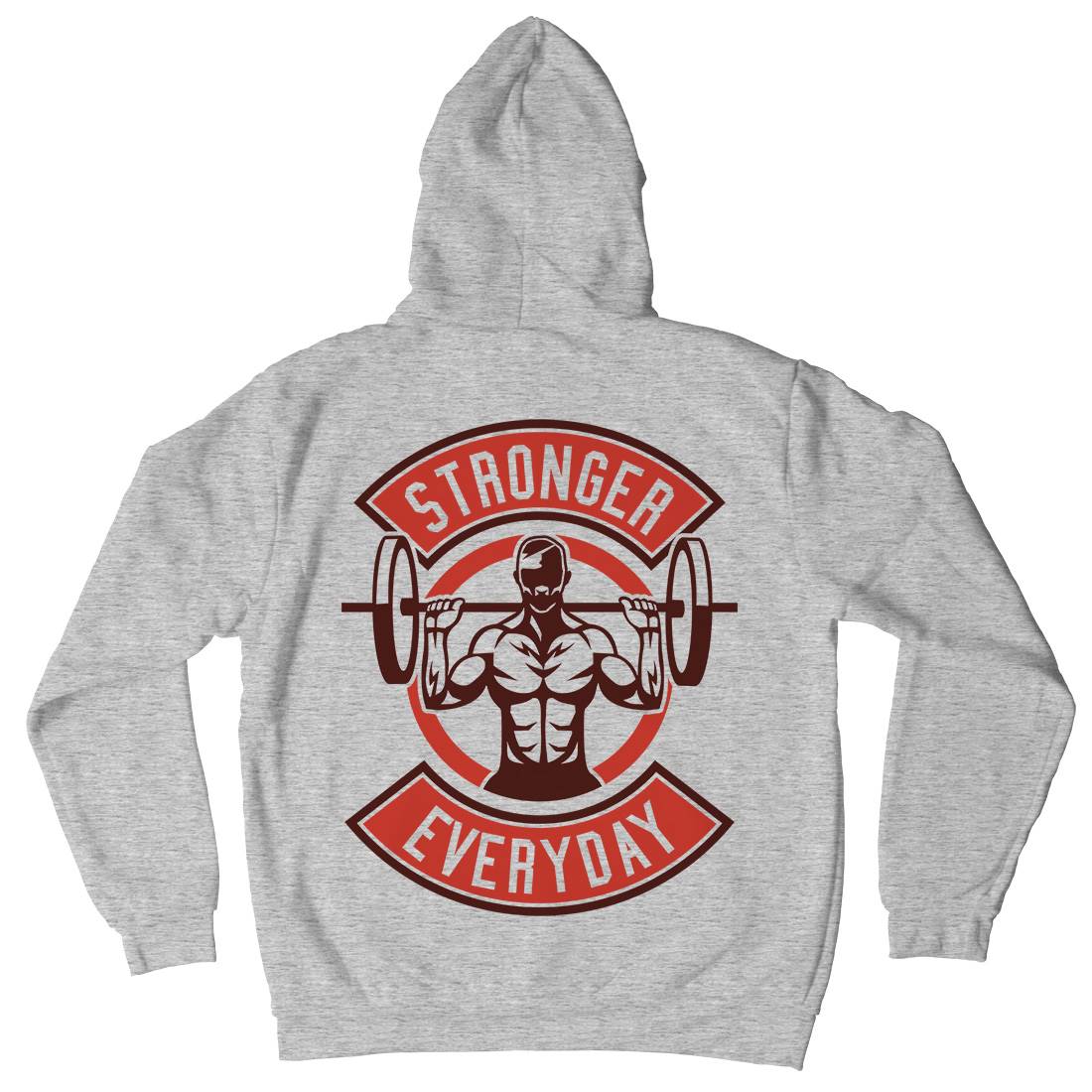 Stronger Everyday Mens Hoodie With Pocket Gym A289