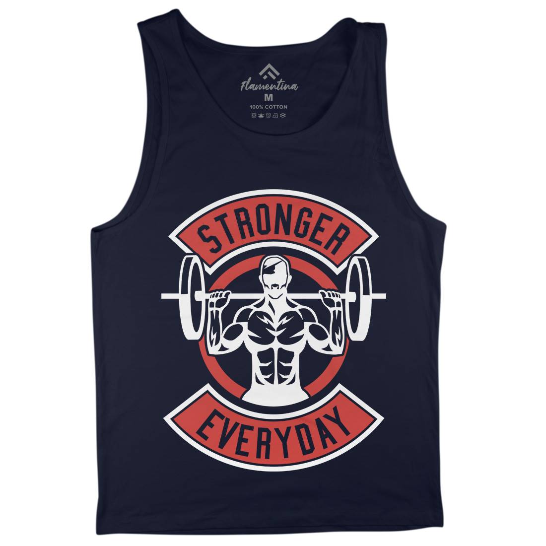 Stronger Everyday Mens Tank Top Vest Gym A289