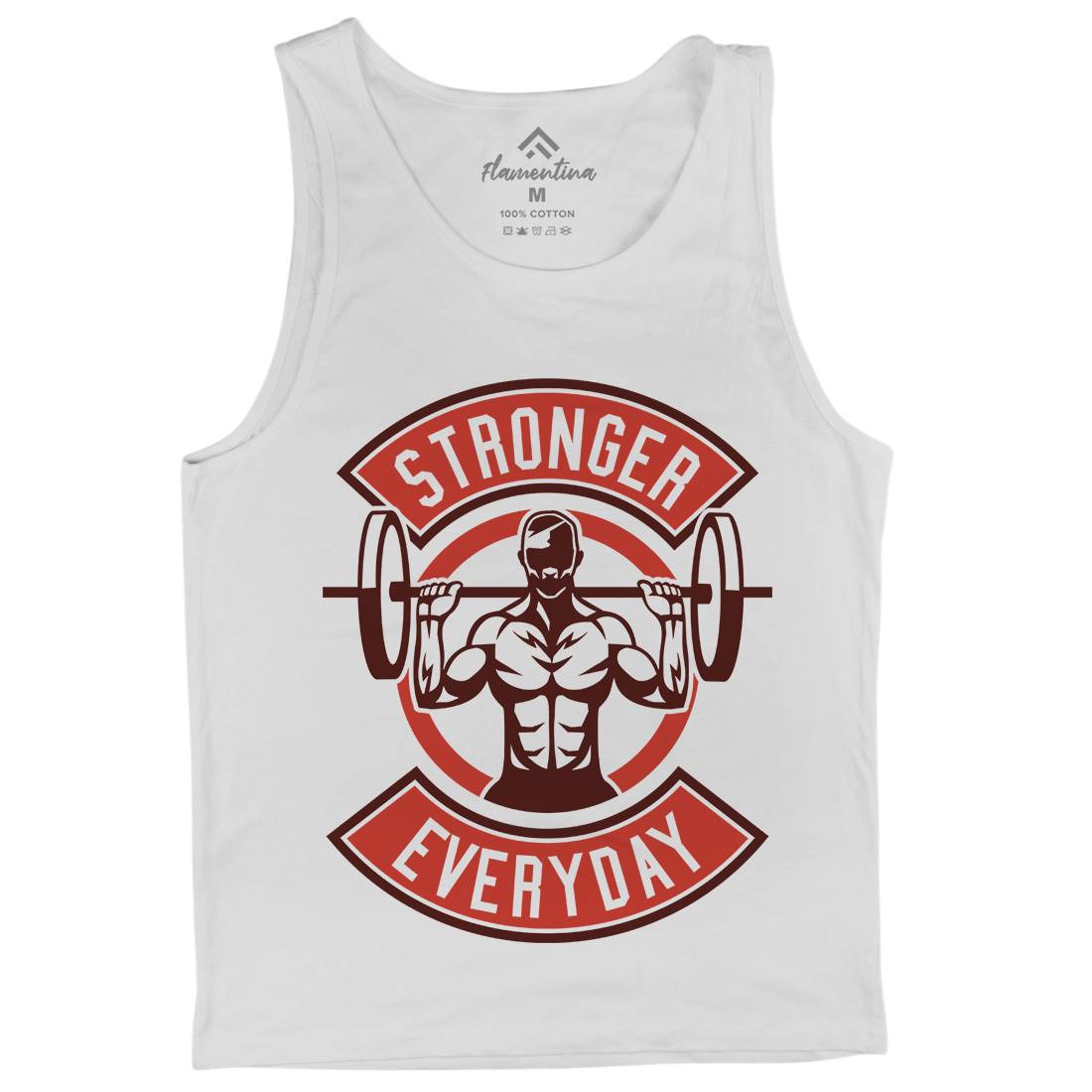 Stronger Everyday Mens Tank Top Vest Gym A289