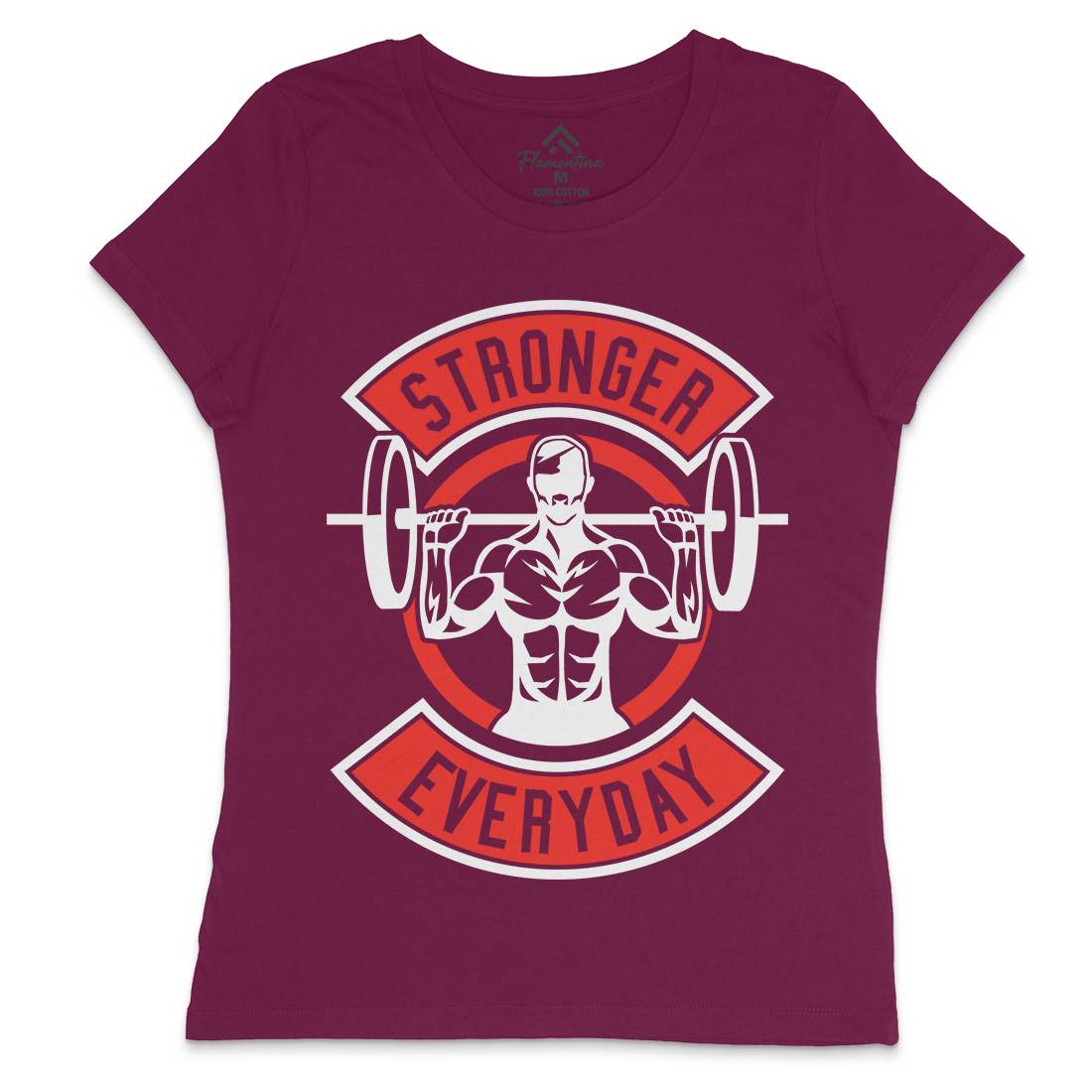 Stronger Everyday Womens Crew Neck T-Shirt Gym A289