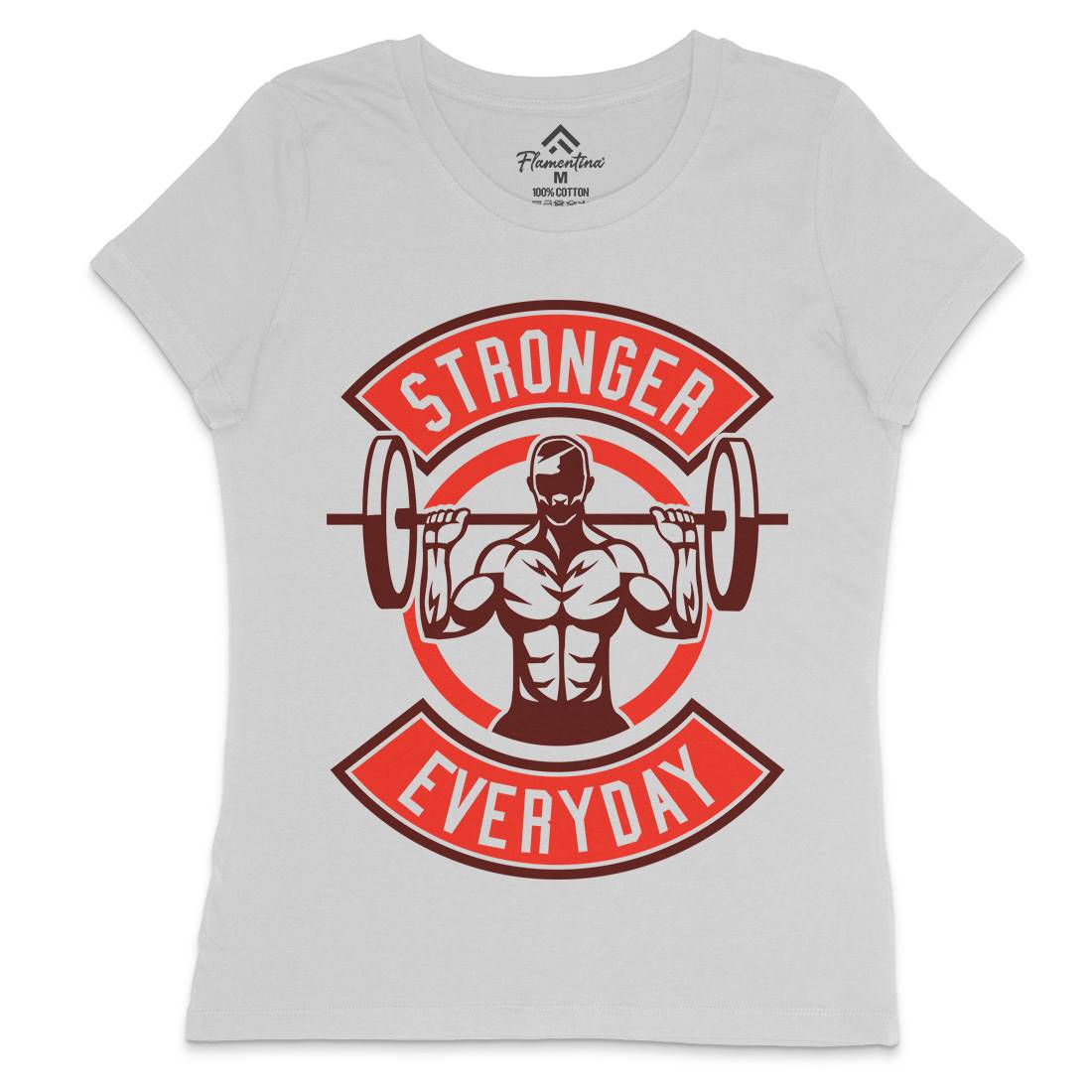 Stronger Everyday Womens Crew Neck T-Shirt Gym A289