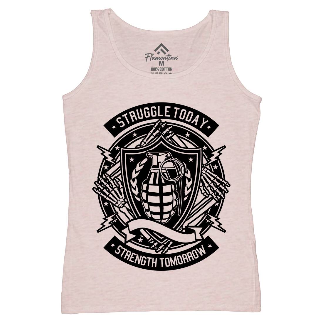 Struggle Today Womens Organic Tank Top Vest Gym A291