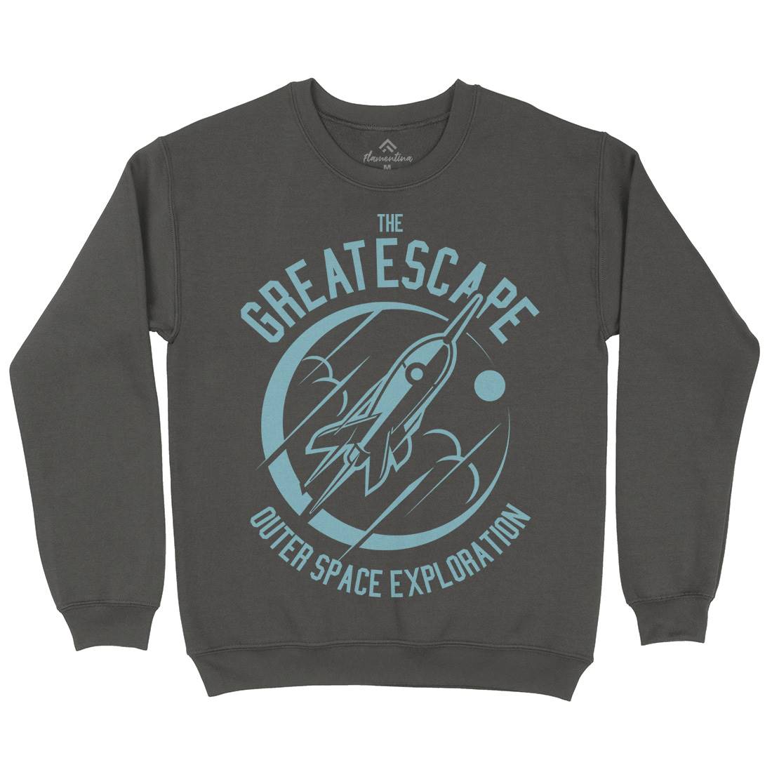 Great Escape Kids Crew Neck Sweatshirt Space A292