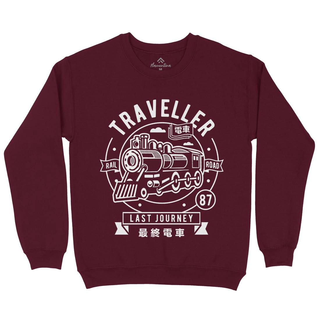 Traveller Kids Crew Neck Sweatshirt Vehicles A294