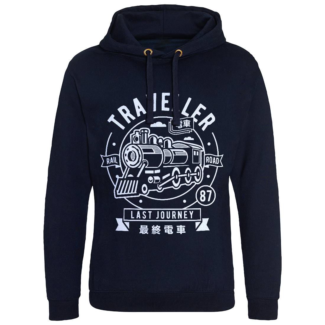 Traveller Mens Hoodie Without Pocket Vehicles A294