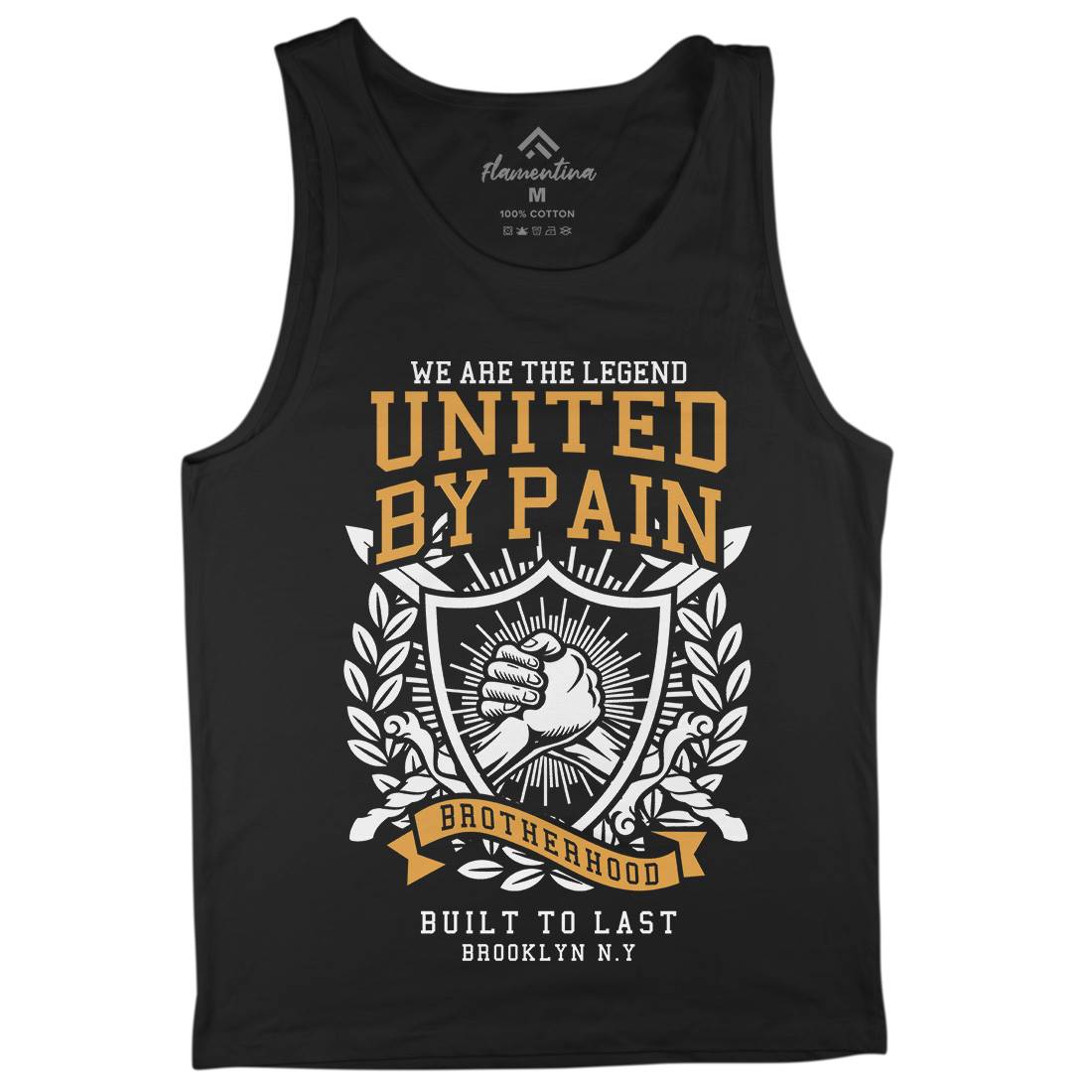United By Pain Mens Tank Top Vest Gym A297