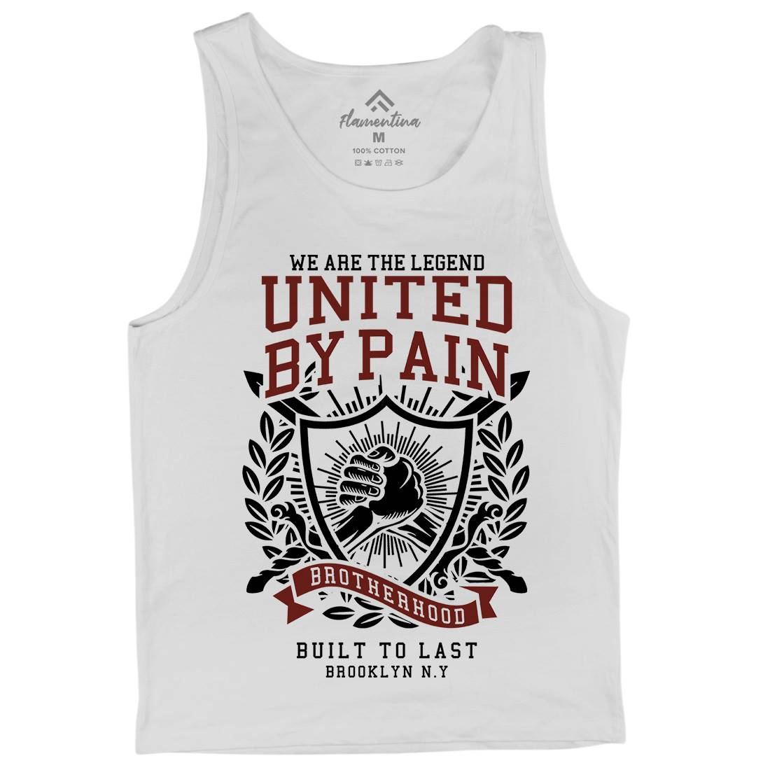 United By Pain Mens Tank Top Vest Gym A297