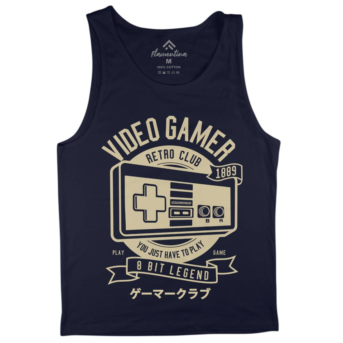 Video Gamer Mens Tank Top Vest Geek A298