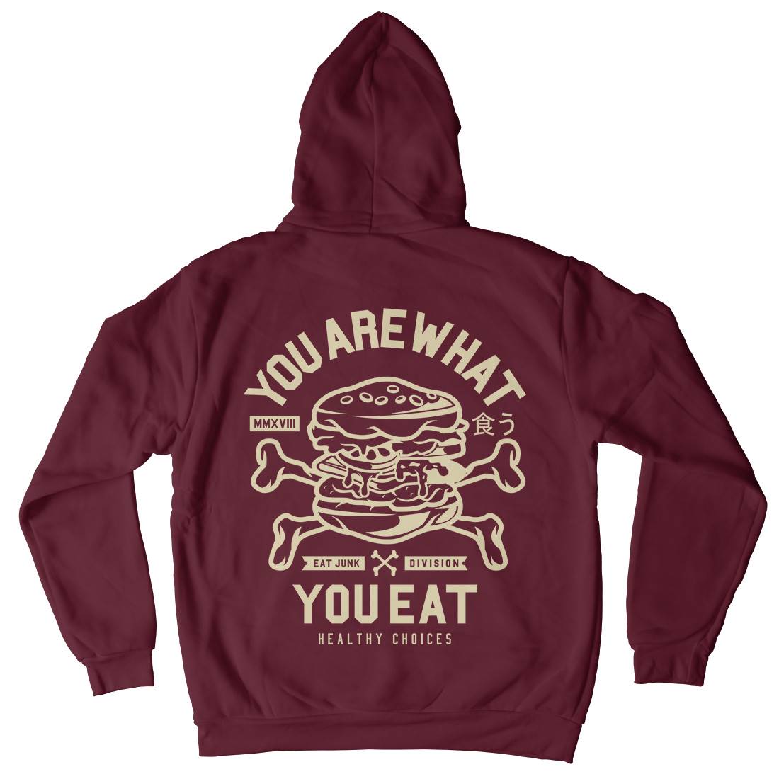 You Are What You Mens Hoodie With Pocket Quotes A300