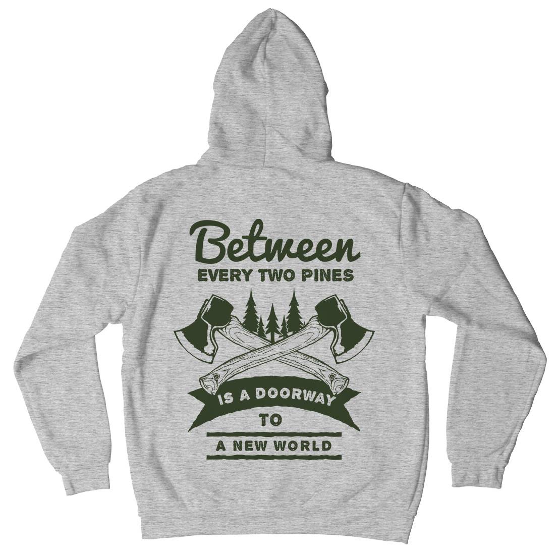 A New World Mens Hoodie With Pocket Nature A301