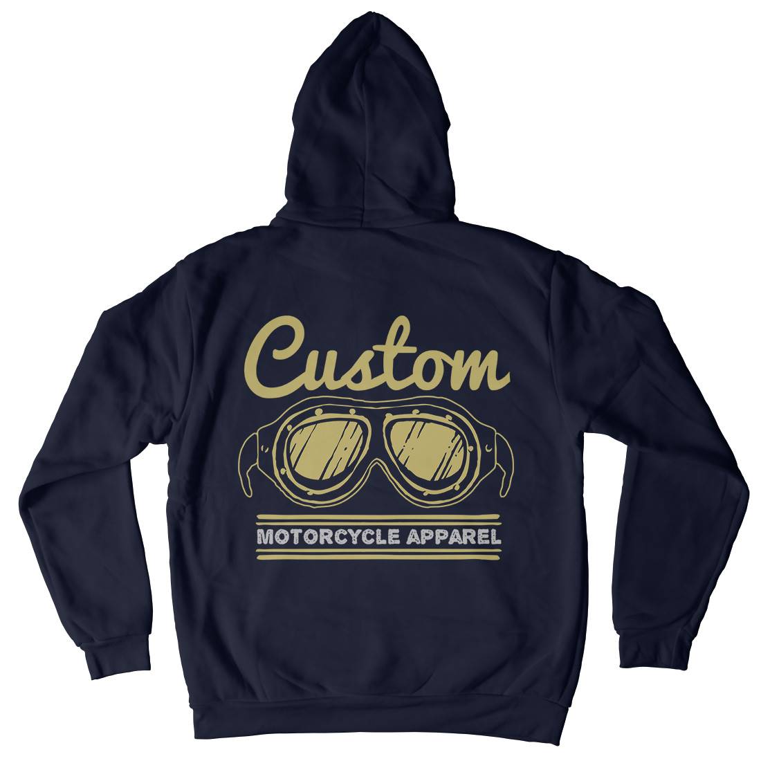 Custom Apparel Kids Crew Neck Hoodie Motorcycles A306