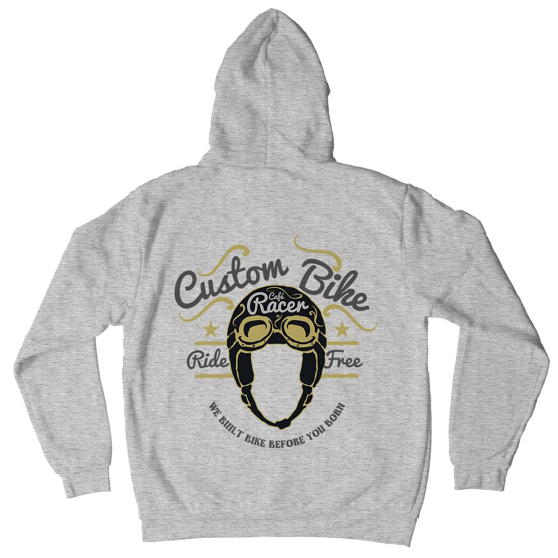 Custom Bike Kids Crew Neck Hoodie Motorcycles A307