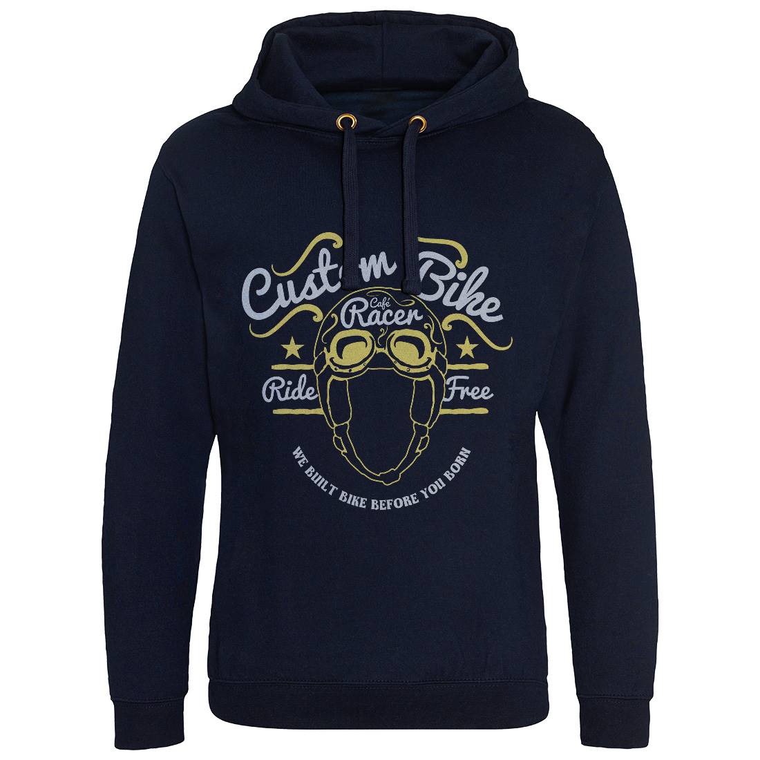 Custom Bike Mens Hoodie Without Pocket Motorcycles A307