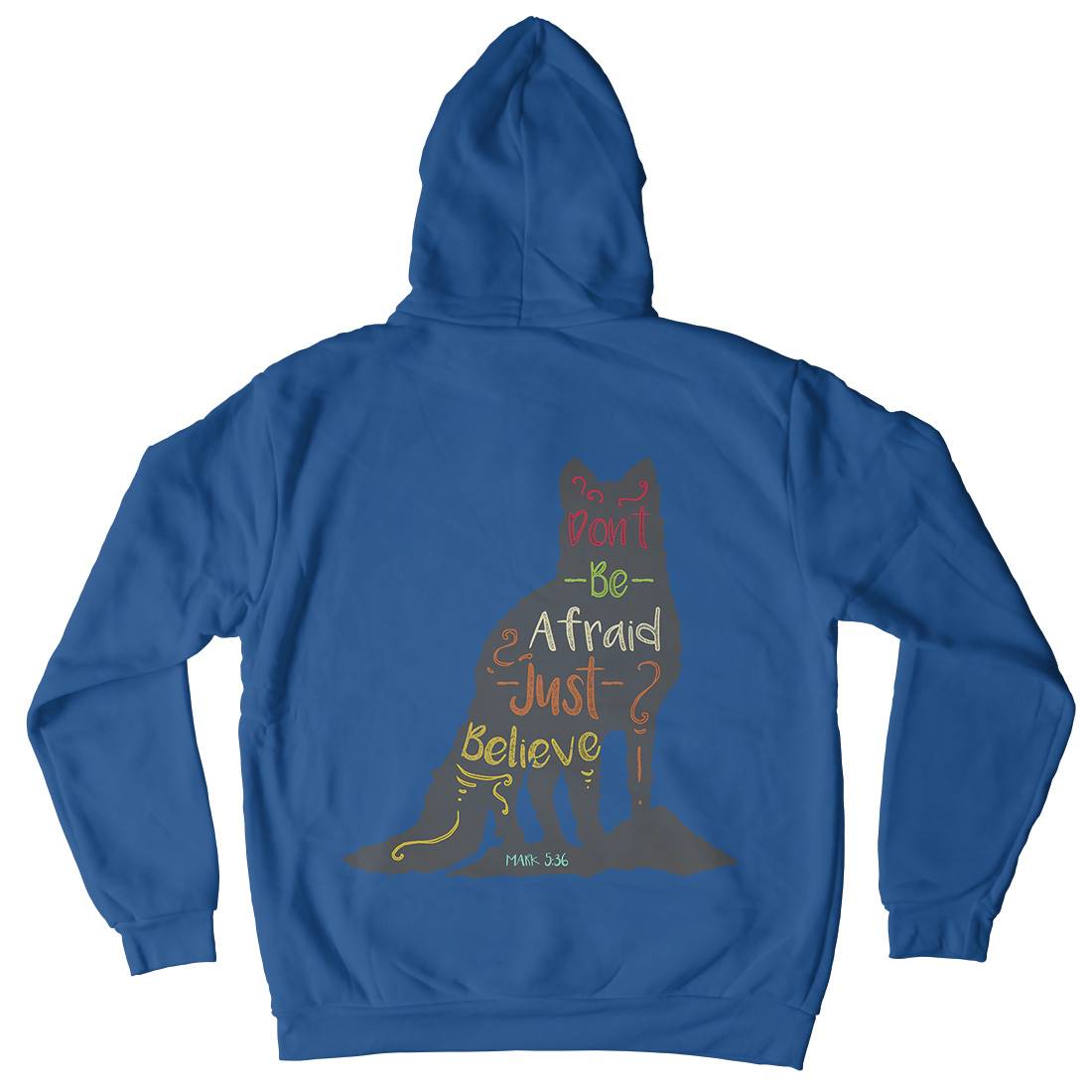 Don&#39;t Be Afraid Kids Crew Neck Hoodie Religion A309