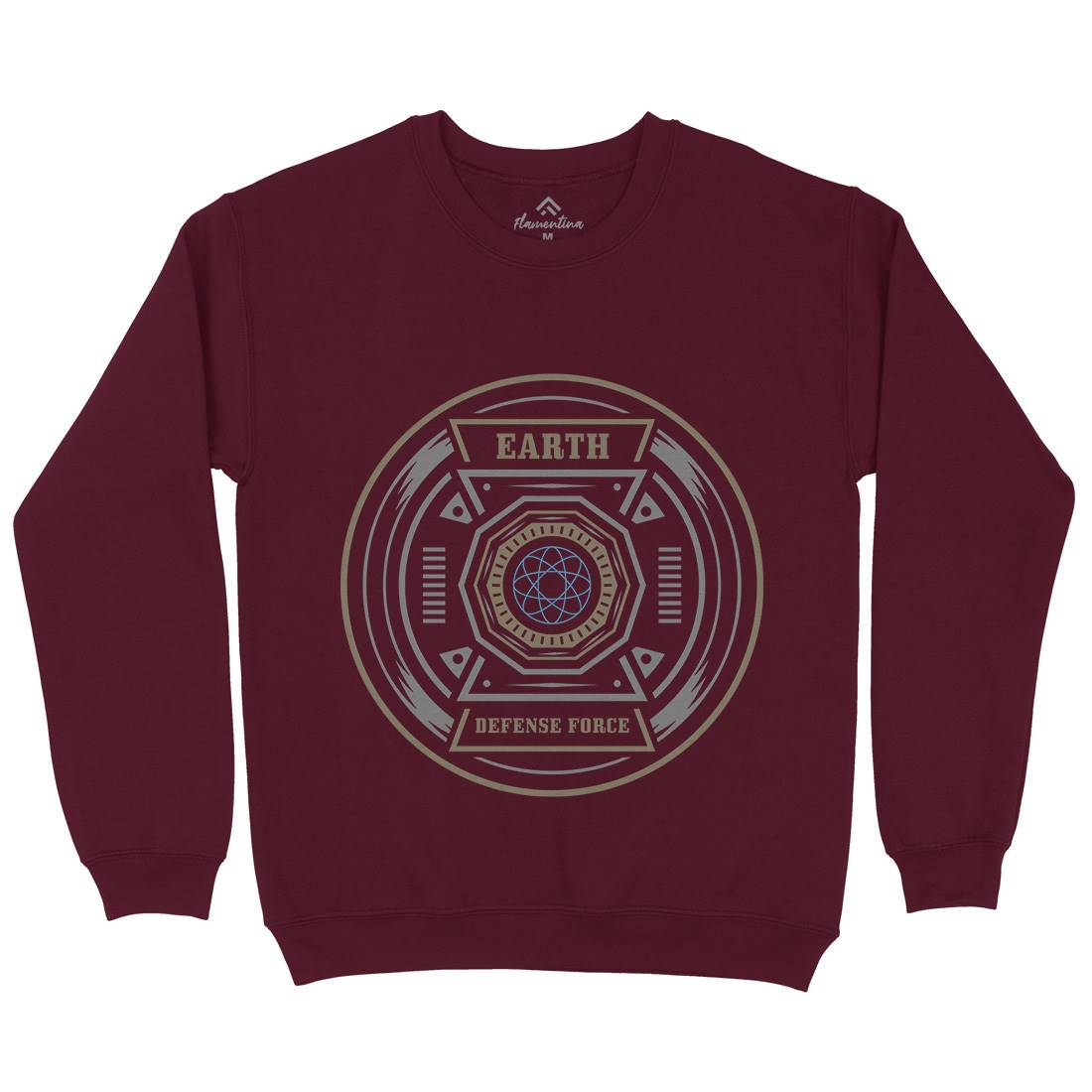 Earth Defence Force Kids Crew Neck Sweatshirt Space A311