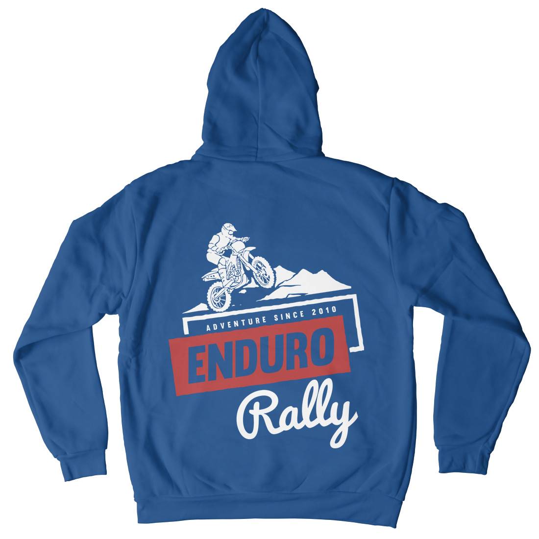 Enduro Rally Kids Crew Neck Hoodie Motorcycles A312