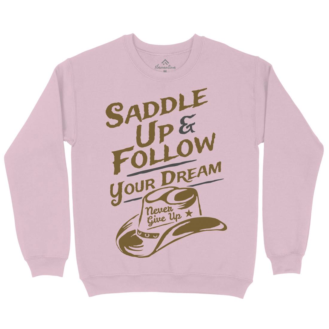 Follow Your Dream Kids Crew Neck Sweatshirt American A315