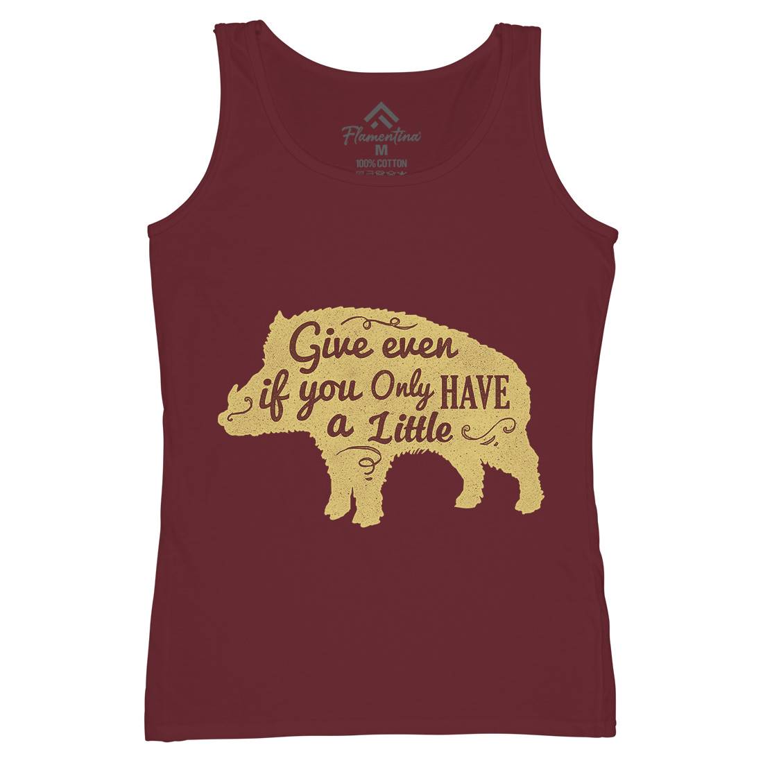 Give Even Womens Organic Tank Top Vest Religion A318