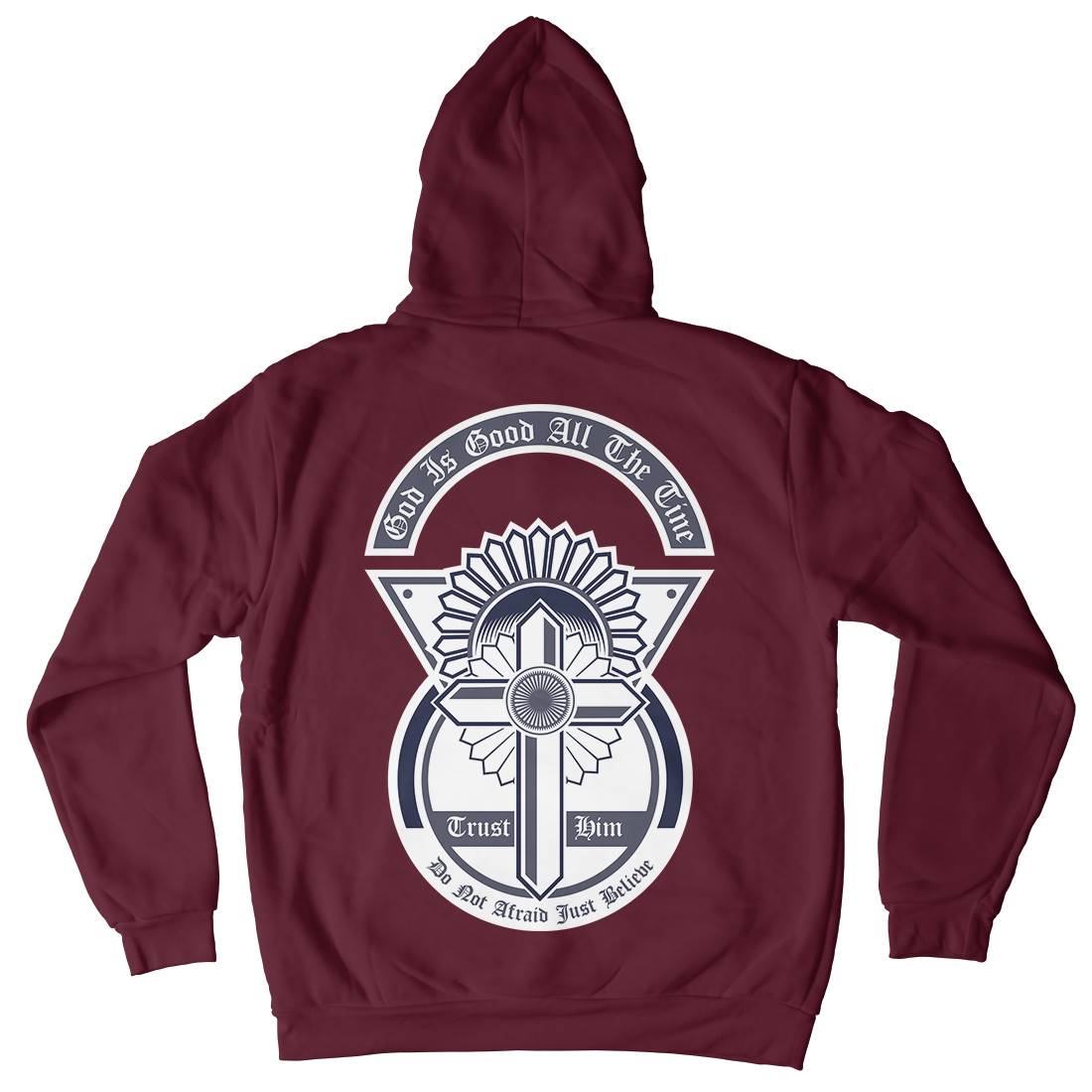 God Is Good Mens Hoodie With Pocket Religion A319