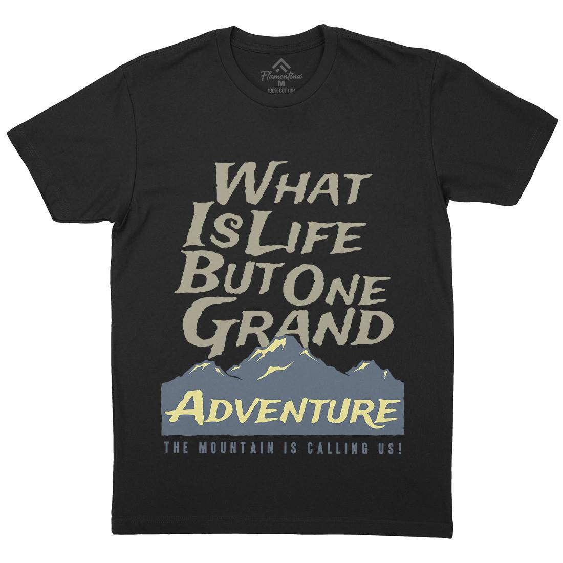 Great Adventure Mens Crew Neck T-Shirt Nature A321