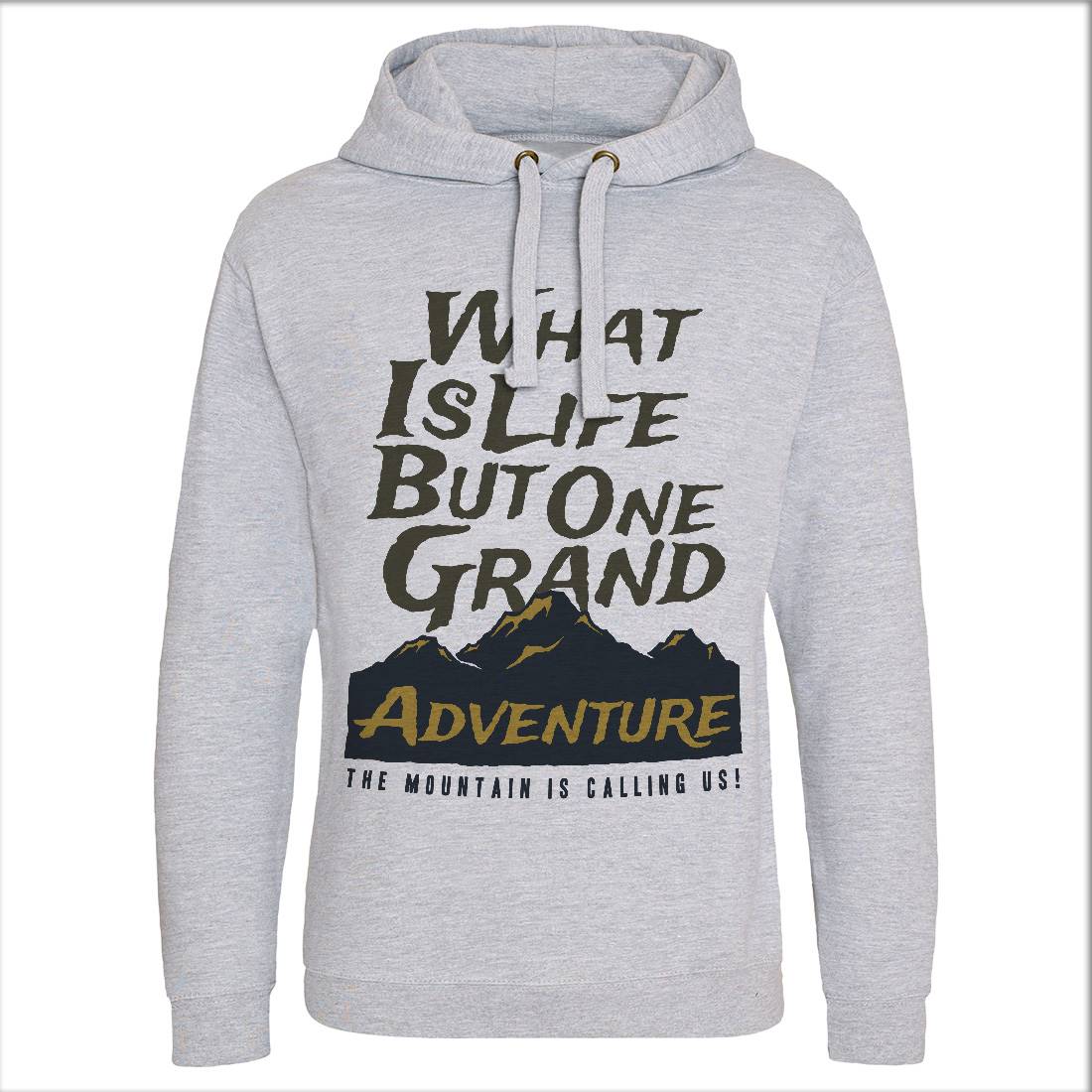Great Adventure Mens Hoodie Without Pocket Nature A321