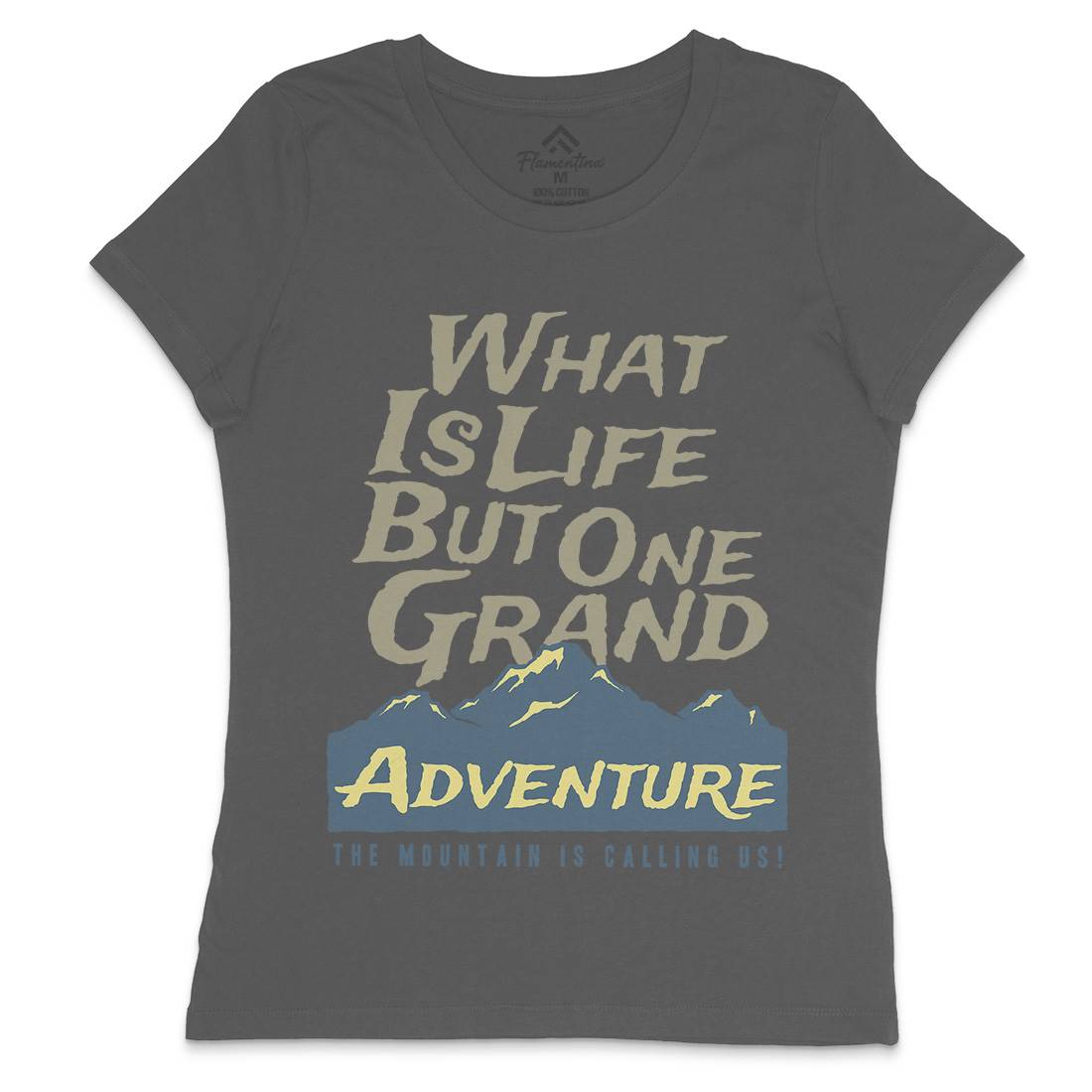 Great Adventure Womens Crew Neck T-Shirt Nature A321