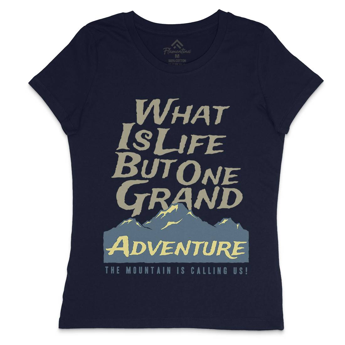 Great Adventure Womens Crew Neck T-Shirt Nature A321