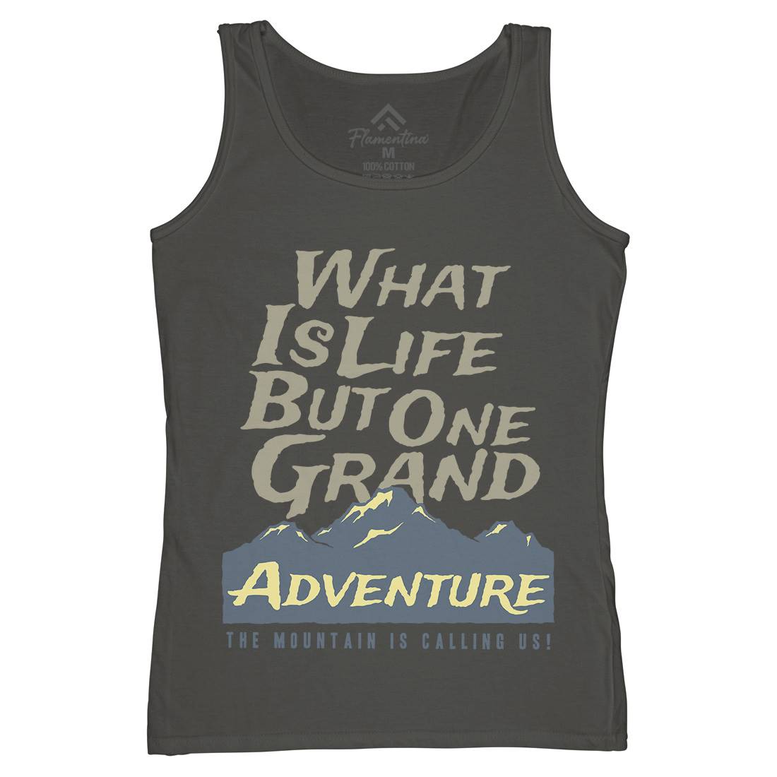 Great Adventure Womens Organic Tank Top Vest Nature A321