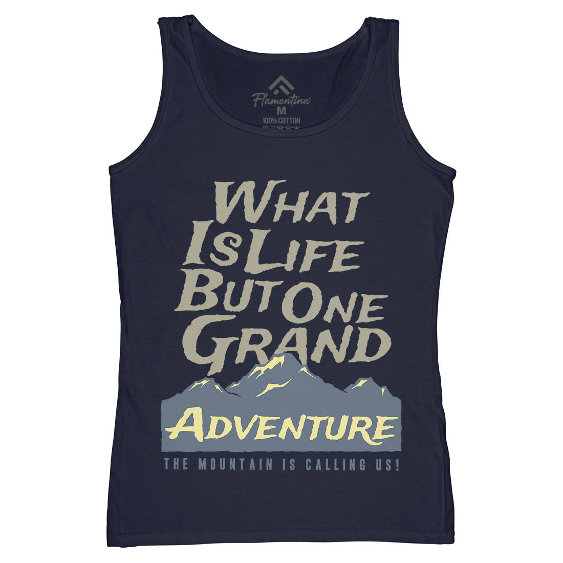 Great Adventure Womens Organic Tank Top Vest Nature A321