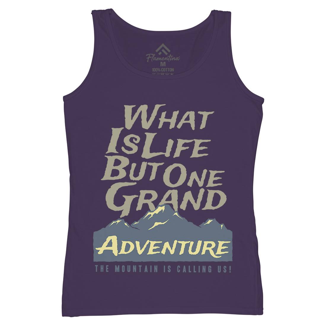 Great Adventure Womens Organic Tank Top Vest Nature A321