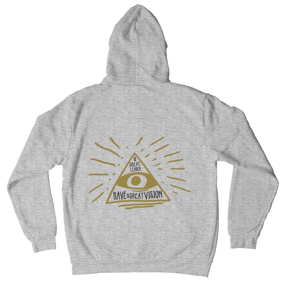 Great Leader Mens Hoodie With Pocket Illuminati A322