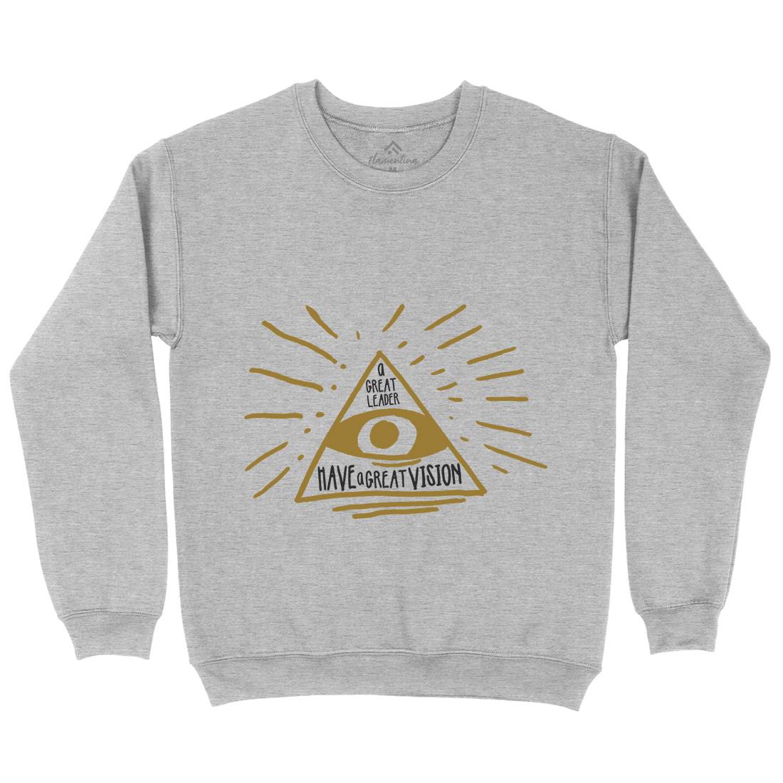 Great Leader Kids Crew Neck Sweatshirt Illuminati A322