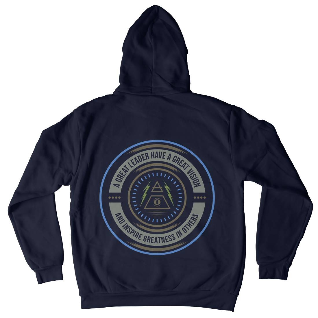 Great Vision Mens Hoodie With Pocket Illuminati A323