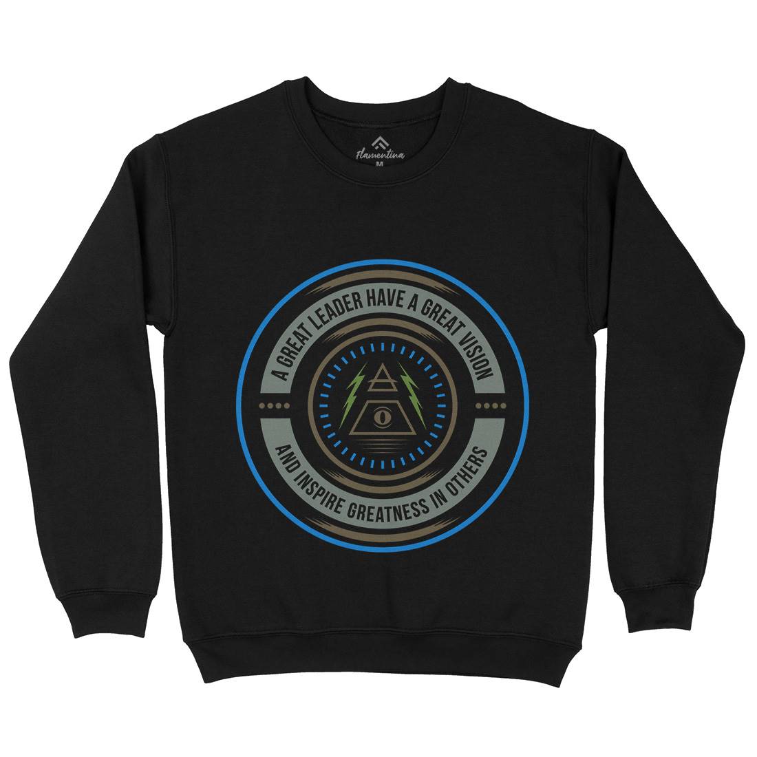 Great Vision Kids Crew Neck Sweatshirt Illuminati A323