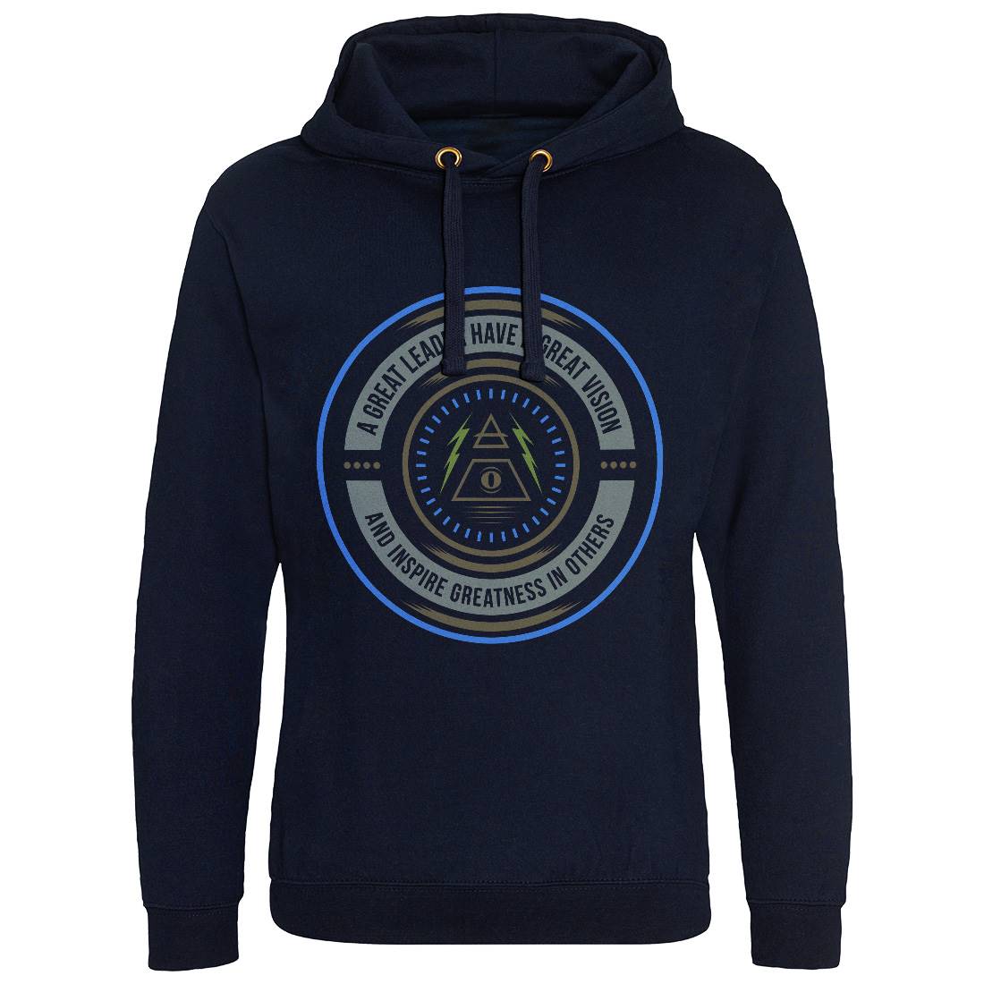 Great Vision Mens Hoodie Without Pocket Illuminati A323